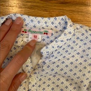 Bonpoint unisex shirt - 12m